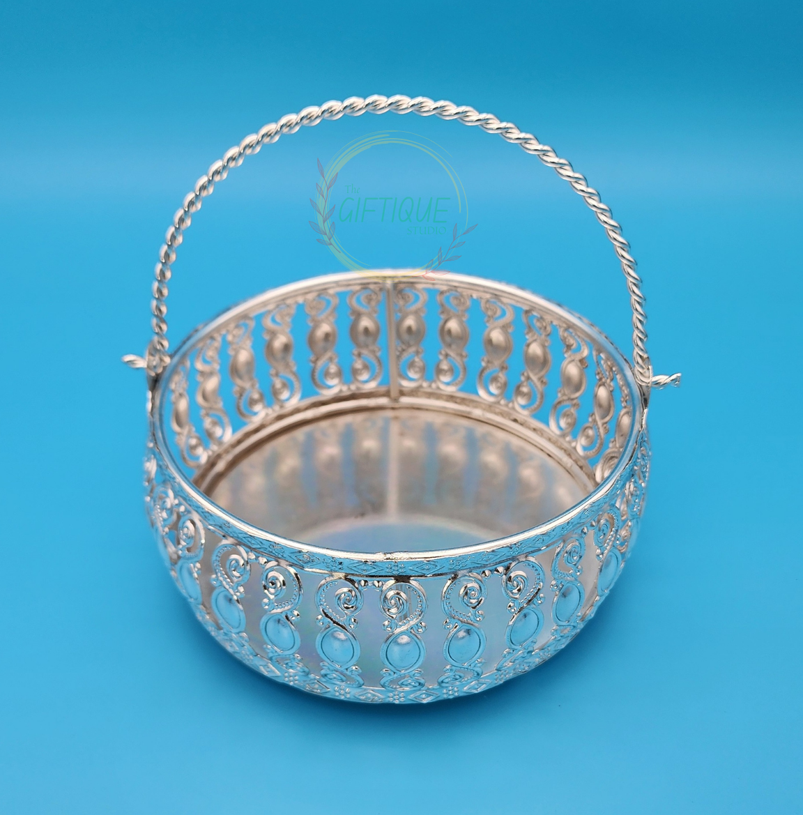 German Silver Basket